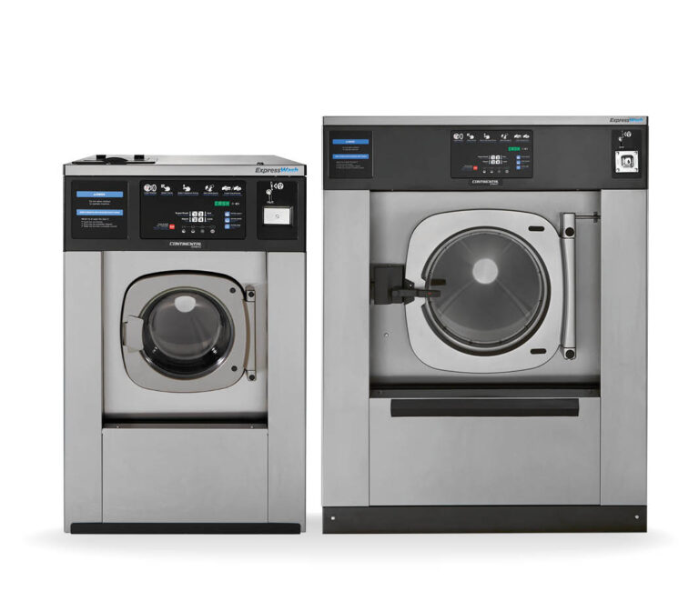 Vended EH washers offer high-speed extract and efficient washing for laundromats